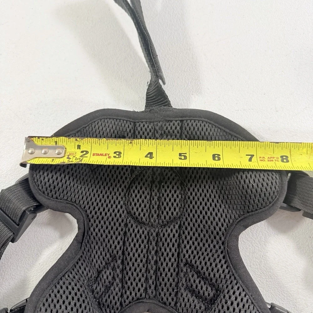Ortho Dog Right‎ Knee Brace Black Measurements Pictured